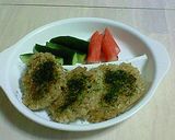手抜き\(^0^)/ご飯でお好み焼き☆彡作り方2写真