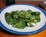 くるくる巻くだけ、春菊しゅうまい作り方3写真