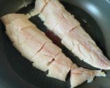 すのこ不要！鯖とたらこの押し寿司！作り方2写真
