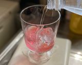 赤玉ねぎとりんご酢のソーダ作り方2写真