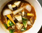 肉無豆腐洋風きな粉オイトマト味野菜炒め作り方14写真