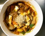肉無豆腐洋風きな粉オイトマト味野菜炒め作り方18写真