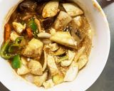 肉無豆腐さっぱりきな粉オイレモン味野菜炒作り方17写真