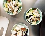 肉無チクワトマト味噌親子丼味野菜炒め作り方10写真