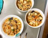 肉無チクワトマト味噌親子丼味野菜炒め作り方17写真