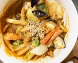 肉無チクワトマト味噌親子丼味野菜炒め作り方19写真