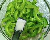 熱中症対策！塩のみで簡単ゴーヤチャンプル作り方4写真