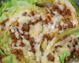 美味しすぎ♡キャベツのミートチーズ焼き作り方5写真