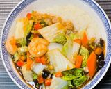 中華　　　　　　　　　　　海鮮中華丼作り方15写真