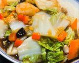 中華　　　　　　　　　　　海鮮中華丼作り方16写真