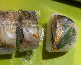 すのこ不要！鯖とたらこの押し寿司！作り方11写真