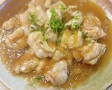 あっさりバージョン♪鶏むね肉のみぞれ煮作り方6写真