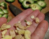ワタと種は捨てない4️⃣ゴーヤでキーマカレー作り方1写真