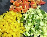 夏野菜たっぷりソースの冷たい豚しゃぶ作り方3写真