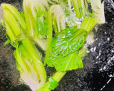 中華　やみつき！　　　青梗菜の青菜炒め！作り方6写真