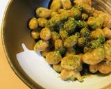 毎日の納豆●ジェノベーゼパウダー作り方1写真