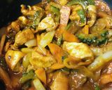 鶏肉とゴーヤーのカレーチャンプルー作り方3写真