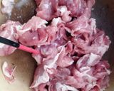 ワンパンジューシー☆塩麹豚こま玉ねぎ作り方1写真
