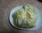 レンジでキャベツとベーコンの重ね蒸し作り方1写真