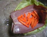 レンジでキャベツとベーコンの重ね蒸し作り方3写真