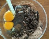 米粉で簡単　濃厚Wチョコパウンドケーキ作り方2写真