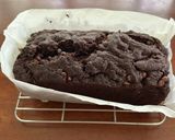 米粉で簡単　濃厚Wチョコパウンドケーキ作り方8写真