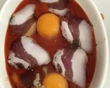 自家製トマトソースの煉獄たまご作り方2写真