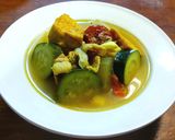 とろ茄子、冬瓜、ズッキーニのお味噌汁作り方11写真
