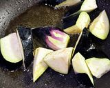 甘長とうがらしと茄子のポン酢炒め作り方1写真