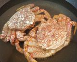 ワンパン・カニのトマトクリームパスタ作り方1写真
