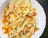 下処理はレンジ1番簡単ツナ筍炊き込みご飯作り方10写真
