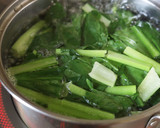 5分でやみつき☆小松菜の海苔ごま和え作り方1写真