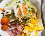 お一人様市販の冷やし中華レモンラーメン風作り方8写真