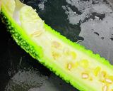 火不使用【ゴーヤ】シャキシャキ味噌漬け作り方3写真