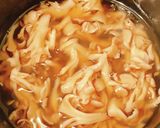 あんかけきのこ蕎麦作り方6写真