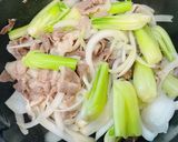 豚肉とチンゲン菜のオイスターソース炒め作り方7写真