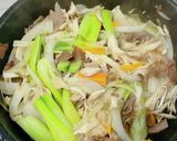 豚肉とチンゲン菜のオイスターソース炒め作り方8写真