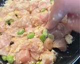 鶏むね肉&枝豆チーズ焼き作り方2写真