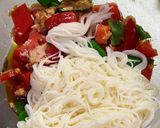 夏和風イタリアン!ツナトマ素麺作り方9写真
