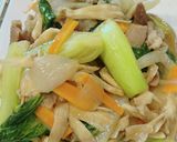豚肉とチンゲン菜のオイスターソース炒め作り方11写真