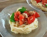 夏和風イタリアン!ツナトマ素麺作り方11写真