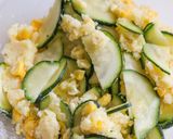 レンジで完成！ズッキーニのポテトサラダ作り方5写真