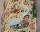 水つけ2H冷凍フライパン弱火パスタ作り方3写真
