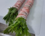 水菜のくるくるロール巻き･:*+作り方2写真