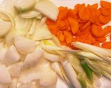 豚汁より美味しい！鶏ひき肉で作る鶏汁♪作り方1写真