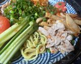 豚バラ大根冷やし中華作り方8写真