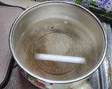 我が家の　ニラ玉スープ（旧バージョン）作り方1写真