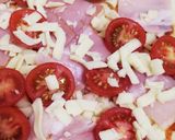 ミートソースで子供味♪マルゲリータピザ作り方5写真