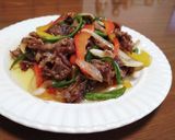 野菜と牛肩ロースのすき焼きのタレ炒め作り方4写真