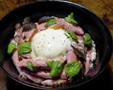 低温調理で確実に出来る鴨ロース煮（丼）作り方8写真